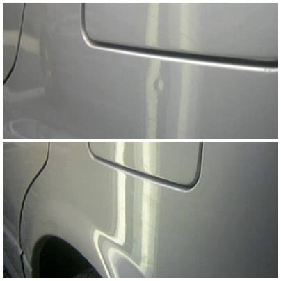 ミツビシ　ekワゴン　クオーターパネル