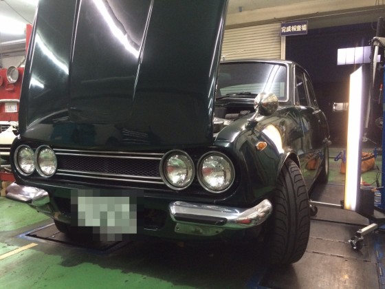 いすゞベレット1800GT　デントリペア京都　へこみ修理京都　ドアパンチ修理京都　2014-04-29 10.10.35