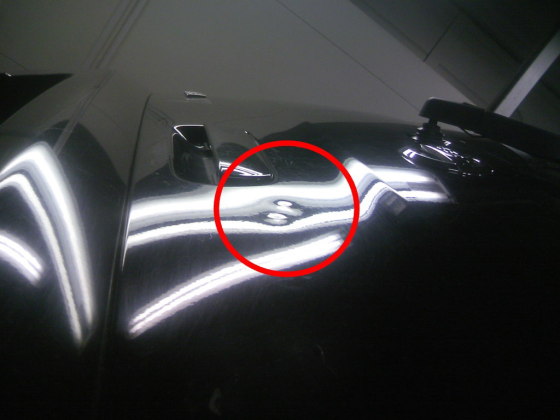 ニッサン　セレナ　リアゲート　ヘコミ　デントリペア京都.com