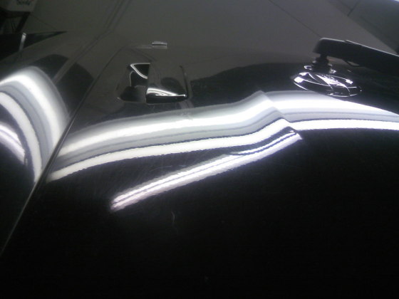 ニッサン　セレナ　リアゲート　ヘコミ修理　デントリペア京都.com