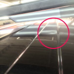 スズキ　エブリイワゴン　ルーフヘコミ