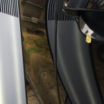 トヨタ　アクア　ドア　ヘコミ修理後