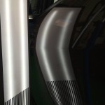 ホンダ　フィットシャトル　ドアのヘコミ修理