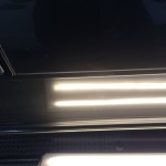 レンジローバー　フロントドアのヘコミ修理