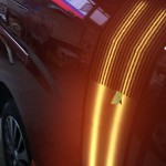 ニッサン　セレナ　スライドドアのへこみ修理