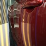 ニッサン ジューク 右Fドアのヘコミ修理