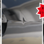 板金塗装しない自動車のヘコミ修理　ホンダ　フィット　ドア　プレスライン5cmのヘコミ　デントリペアY2京都　大阪　滋賀　奈良